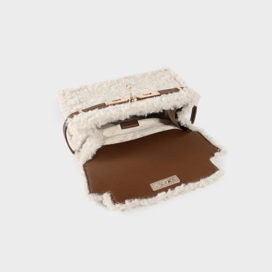 Label Rose Borsa a mano GRACE TEDDY-CREAM