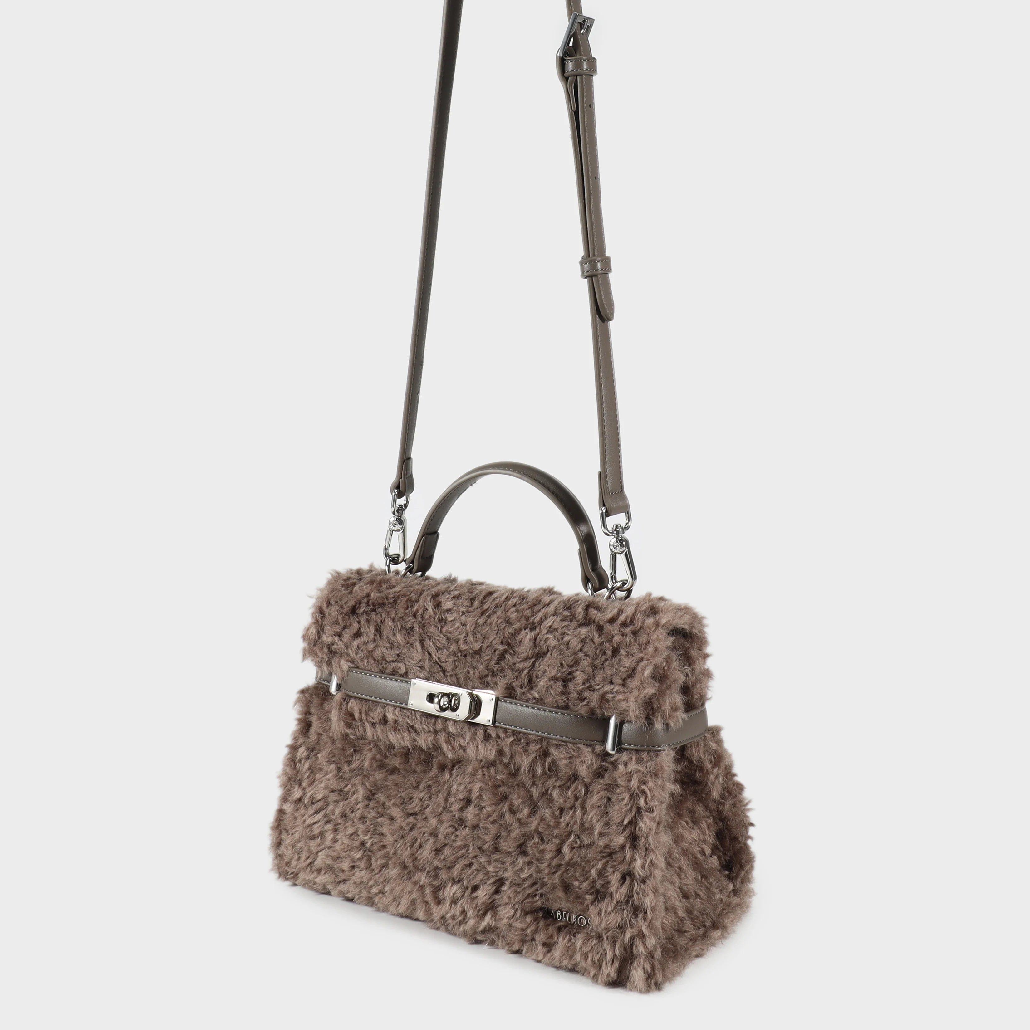 Label Rose Borsa a mano GRACE TEDDY-TAUPE