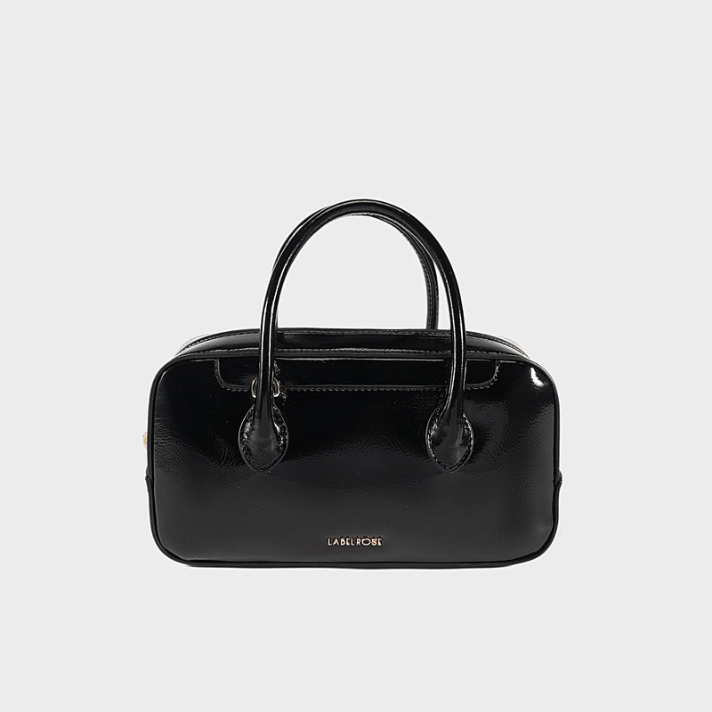 Label Rose Borsa a Mano Iris Black