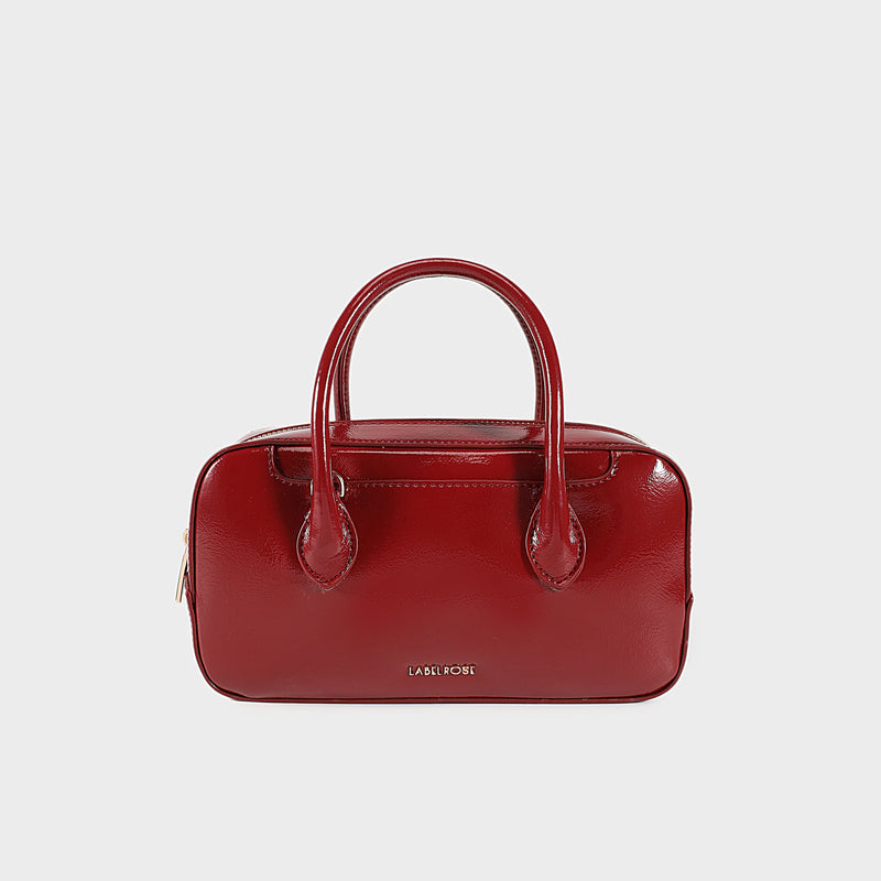 Label Rose Borsa a Mano Iris Cherry