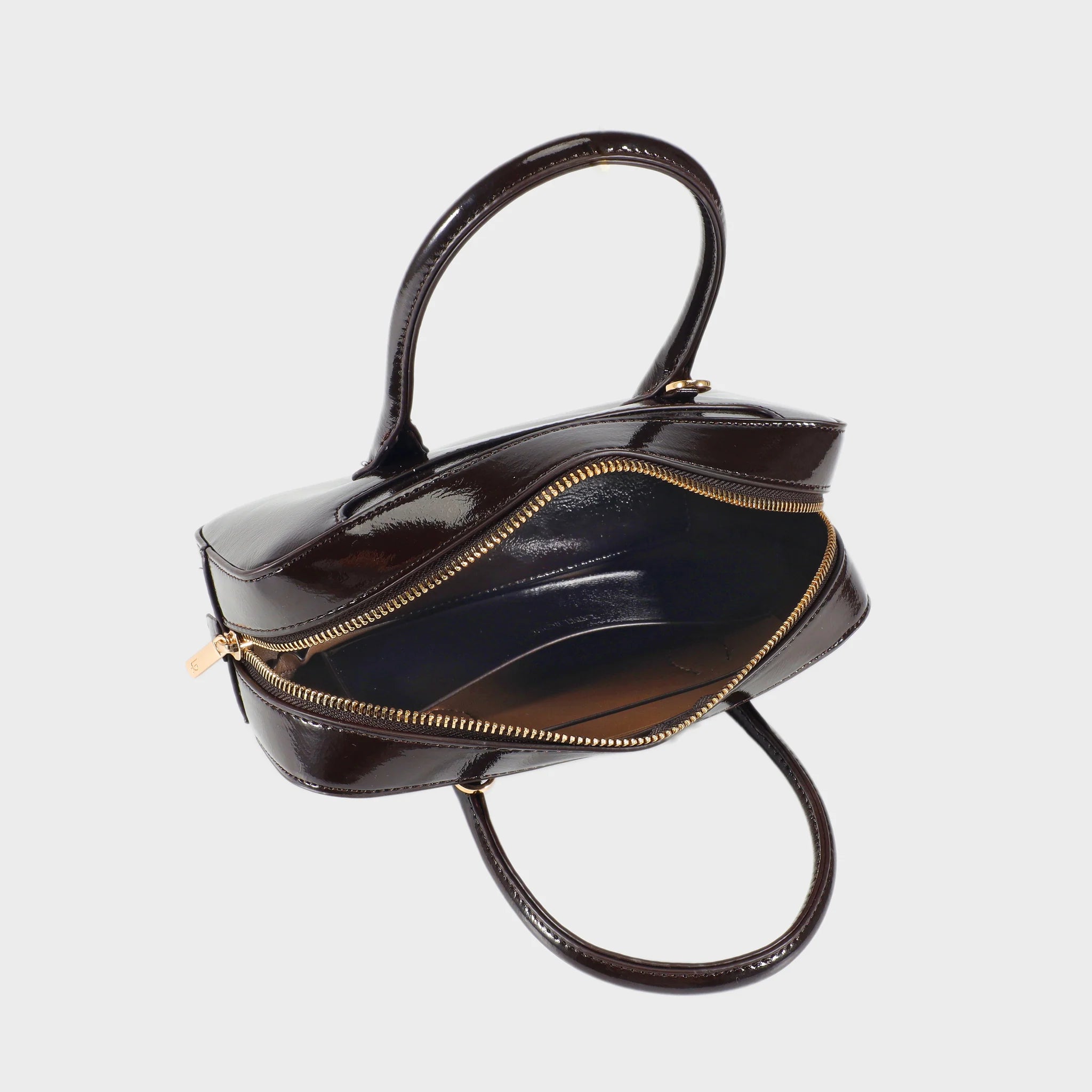 Label Rose Borsa a Mano Iris Dark Brown