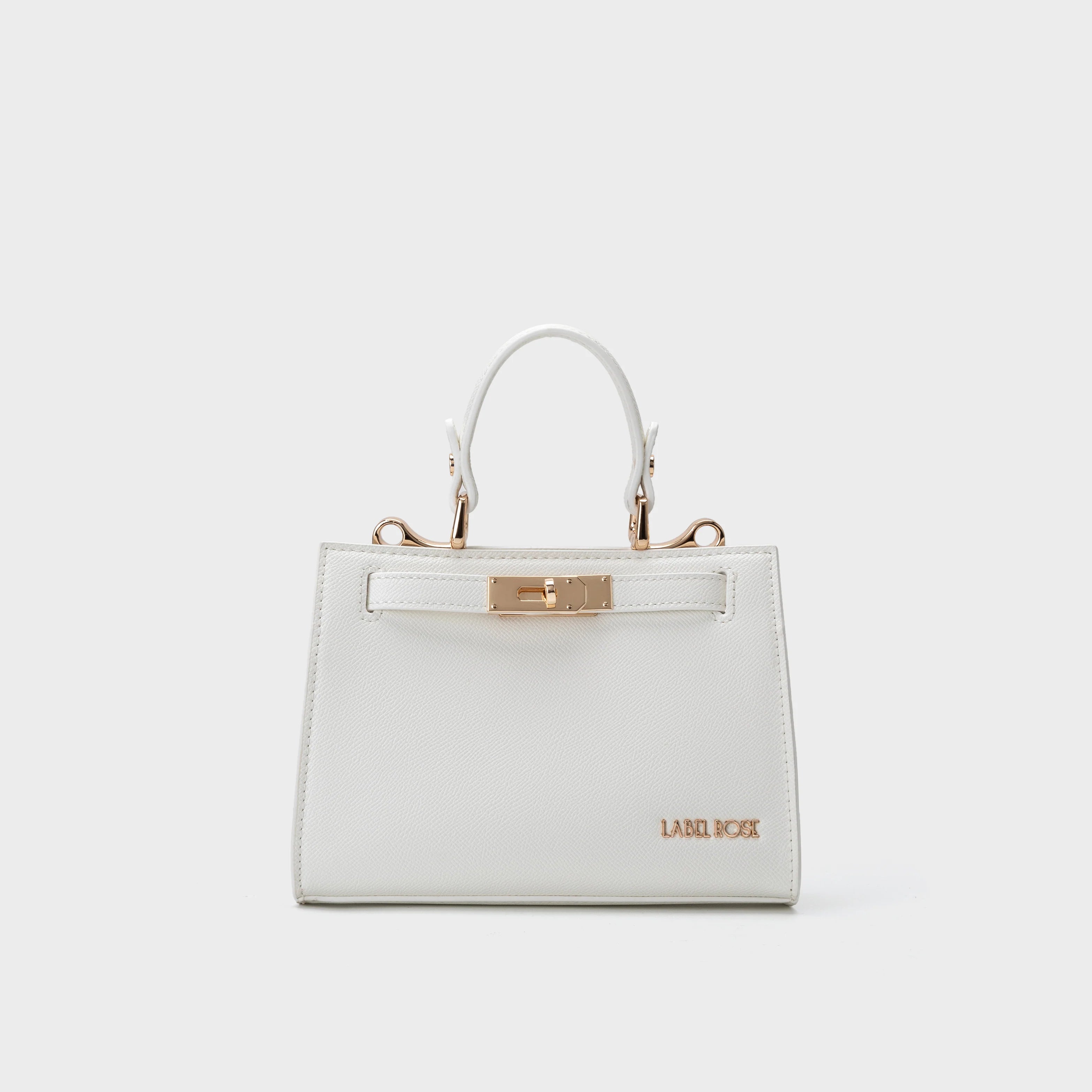 Label Rose Borsa a mano PARIS MINI - SNOW PEARL