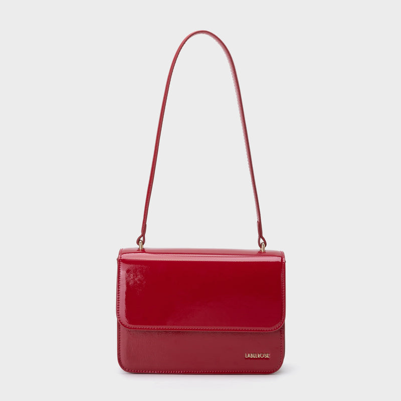 Label Rose Borsa a Spalla Flora cherry