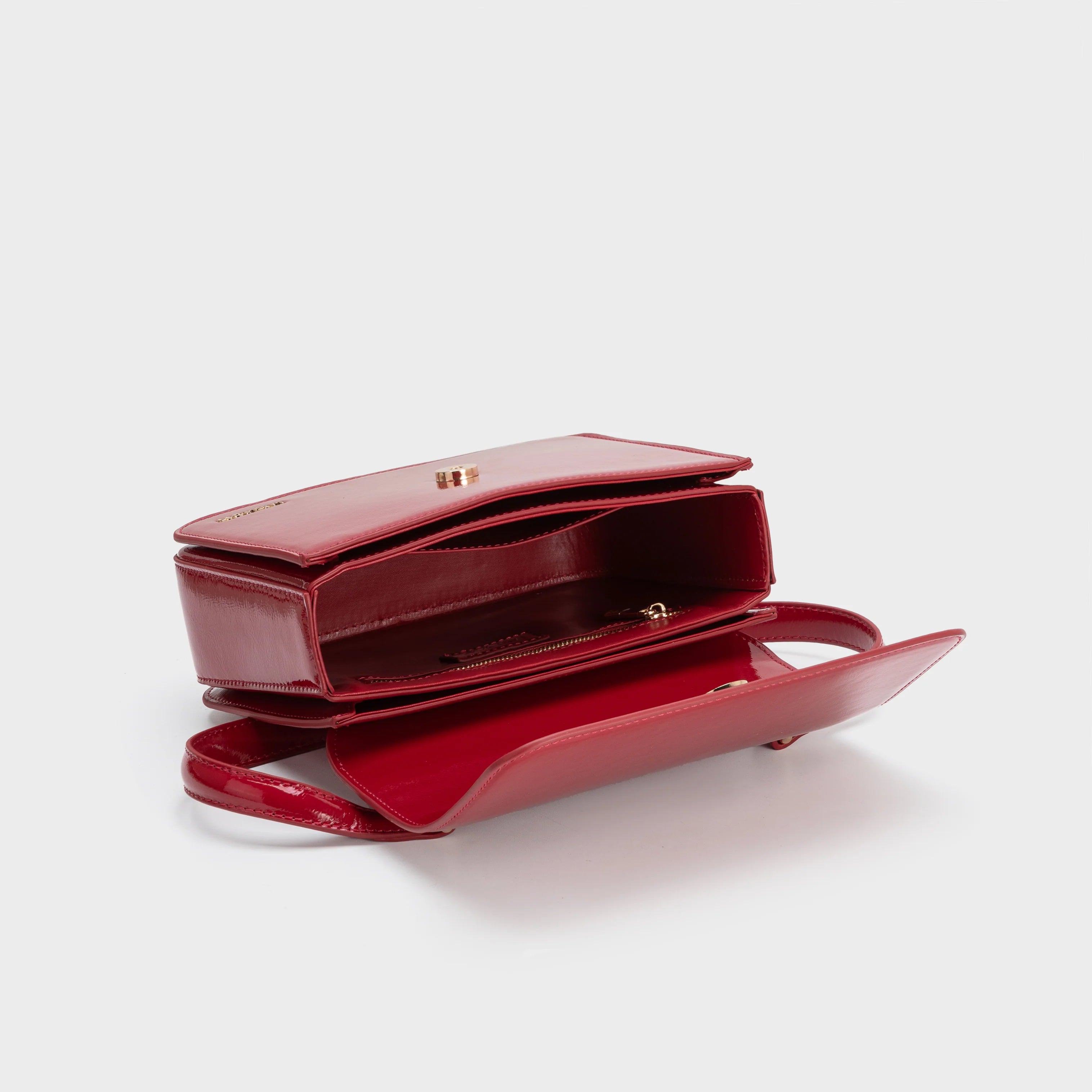 Label Rose Borsa a Spalla Flora cherry