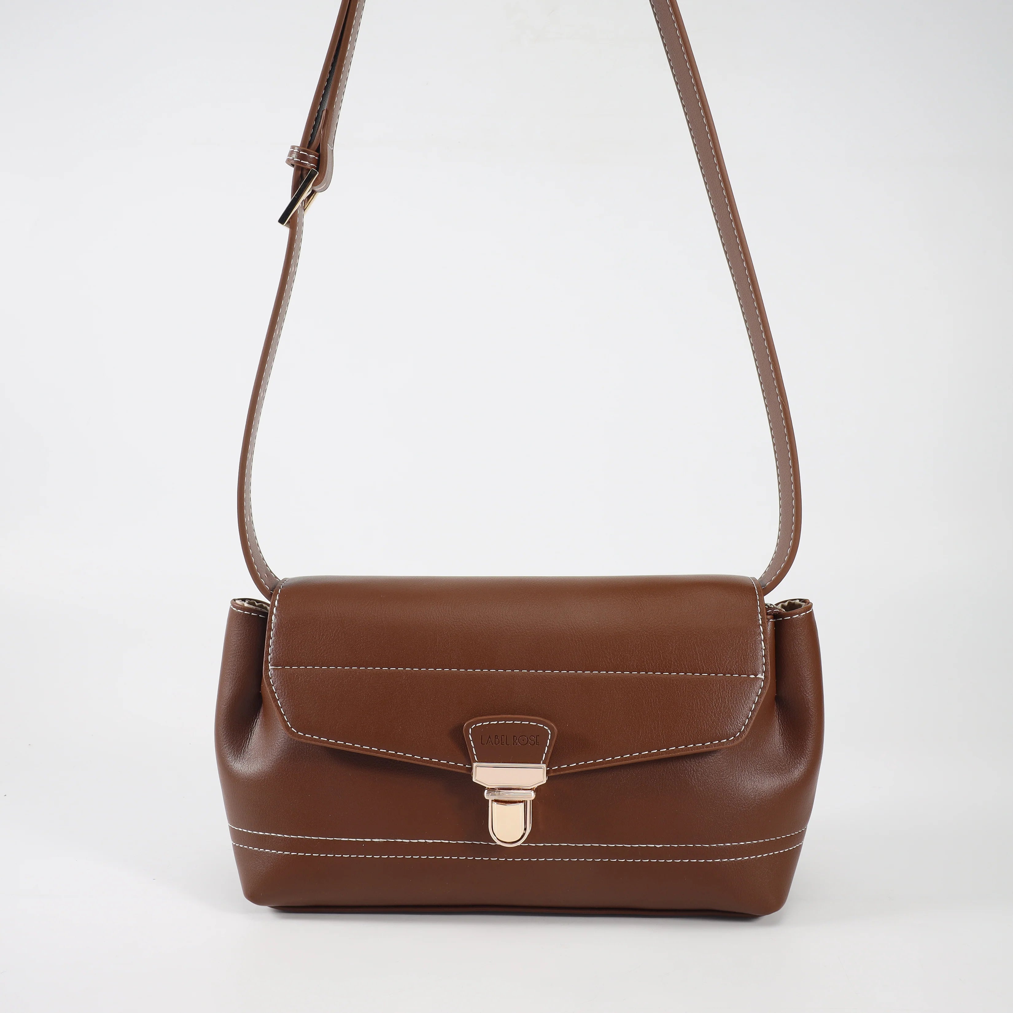 Label Rose Borsa a spalla GWYNETH- BROWN