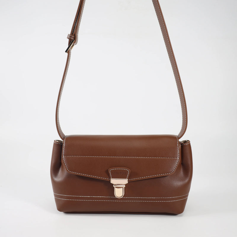 Label Rose Borsa a spalla GWYNETH- BROWN