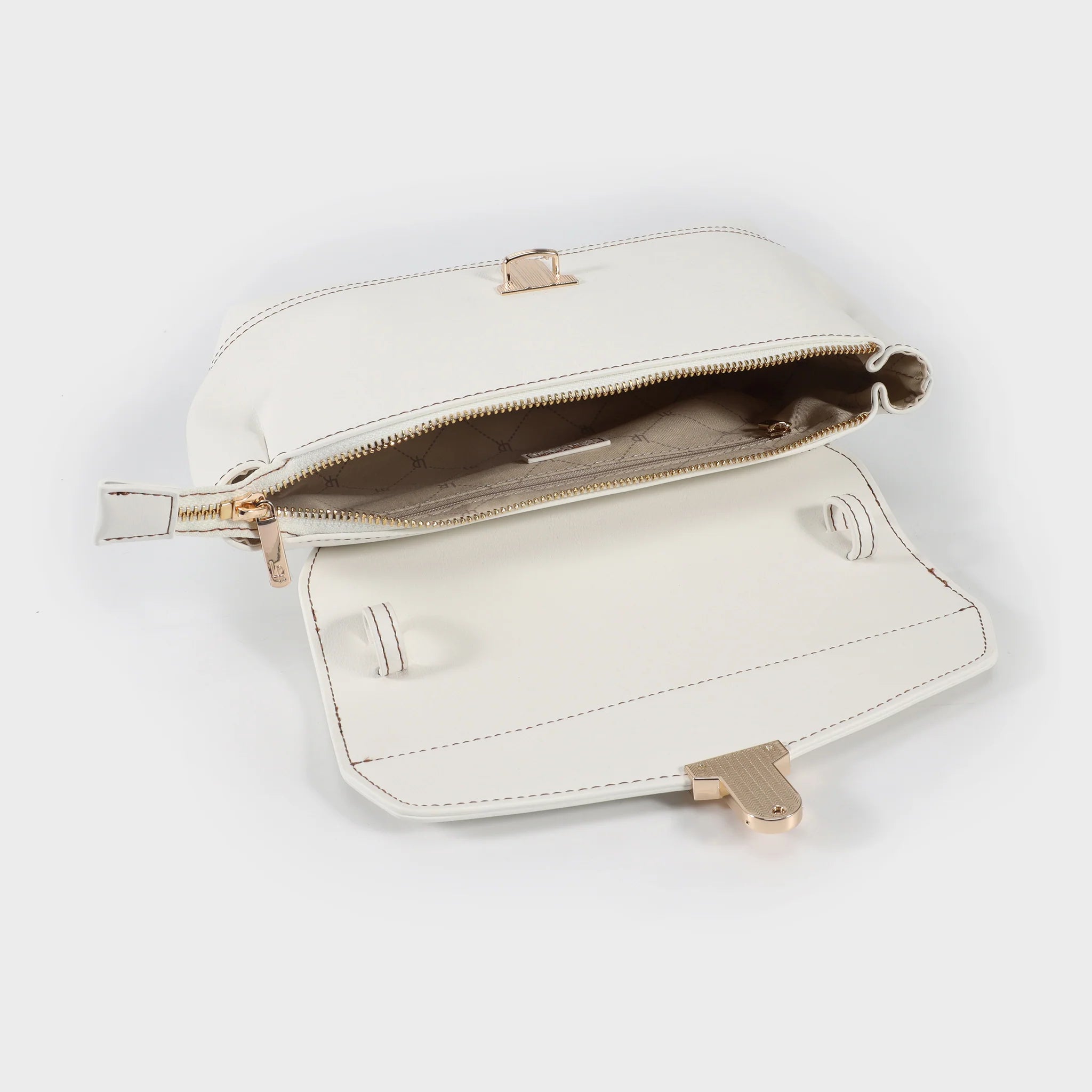 Label Rose Borsa a spalla GWYNETH- WHITE