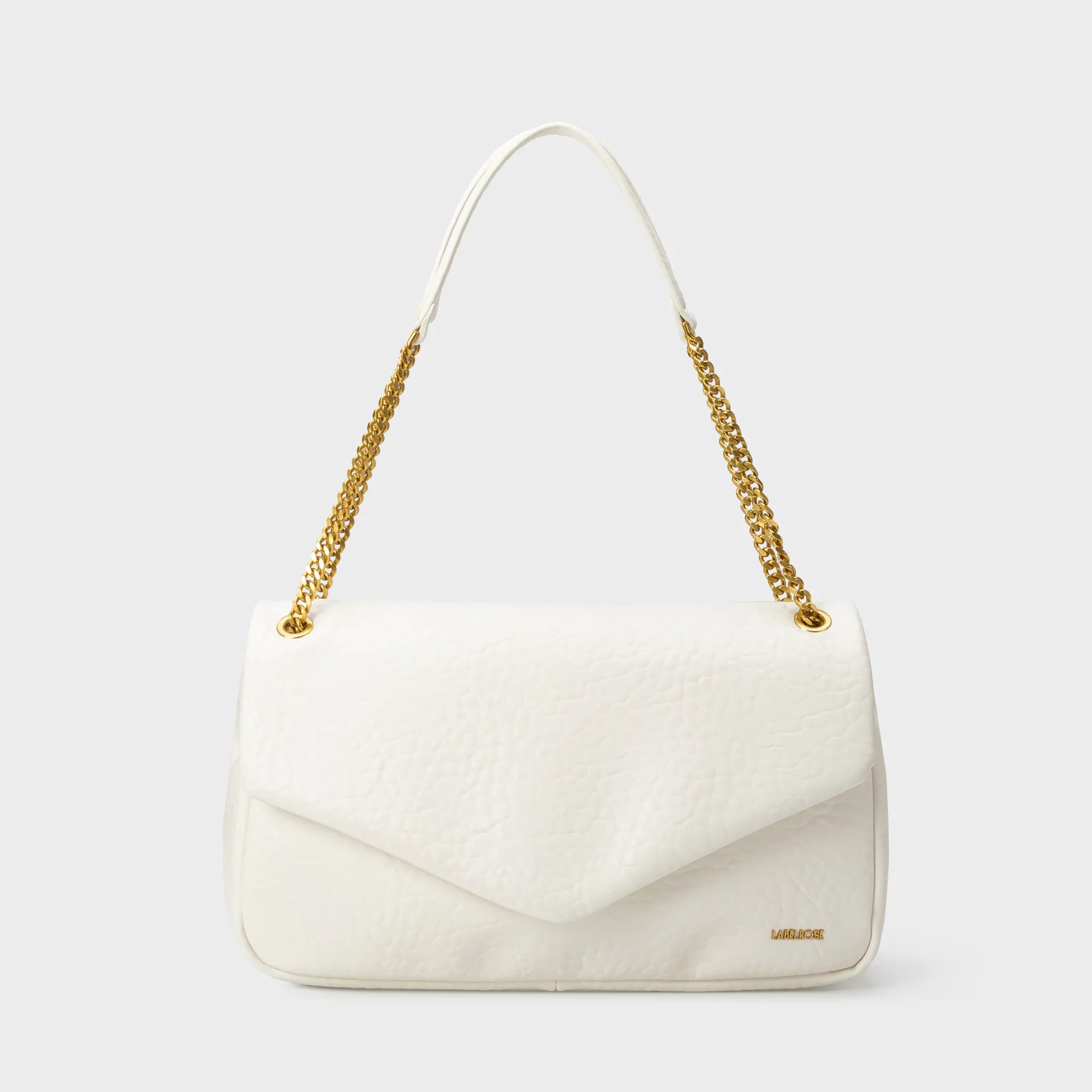 Label Rose Borsa a Spalla Kayla White