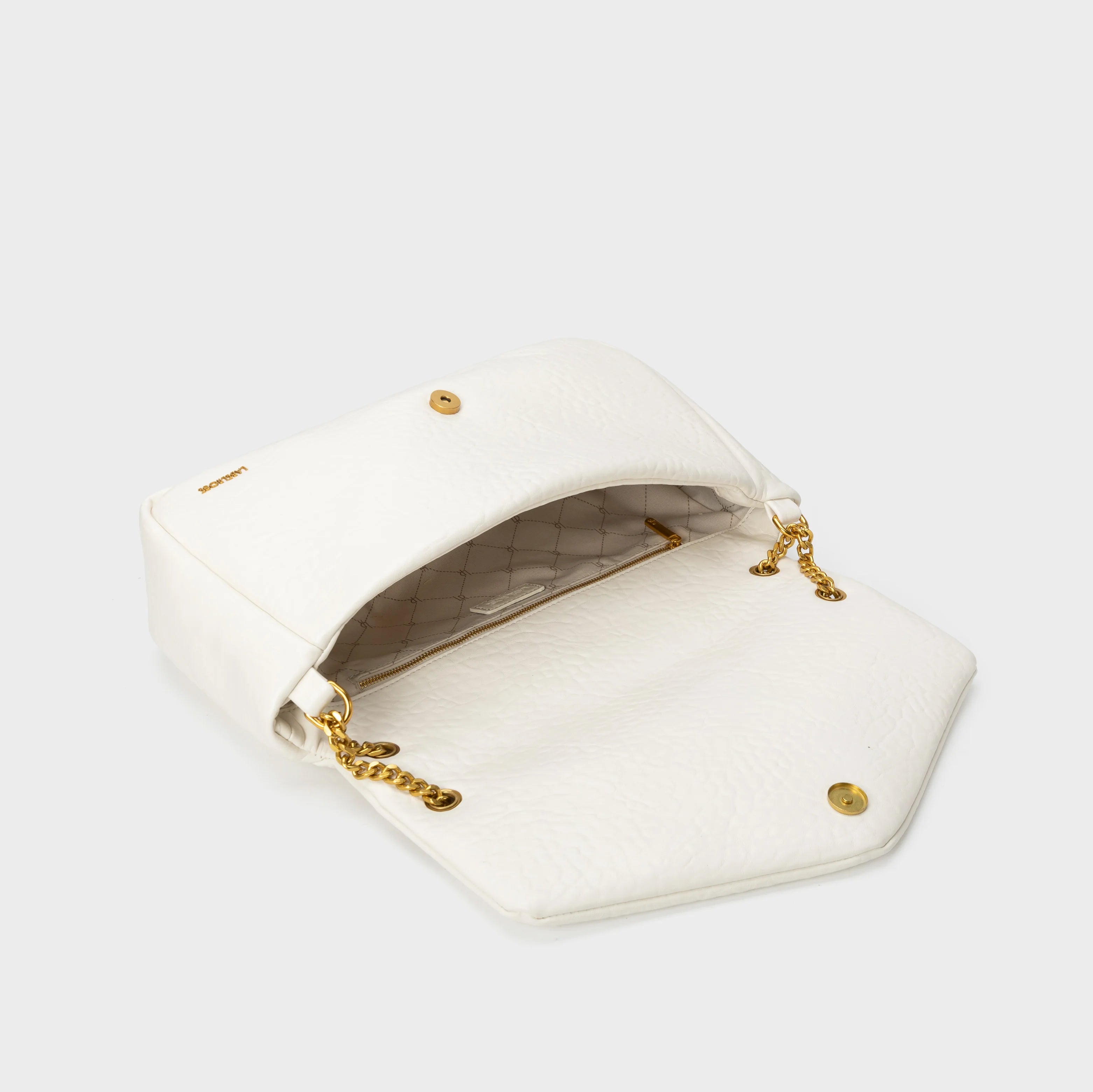 Label Rose Borsa a Spalla Kayla White