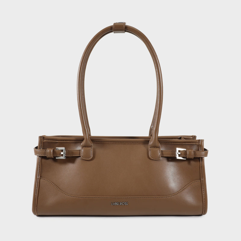 Label Rose Borsa a spalla SABOT- MOCHA