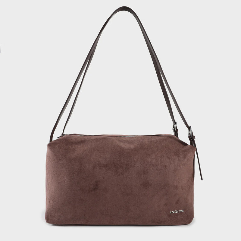 Label Rose Borsa shopping a spalla SIDNEY -TAUPE