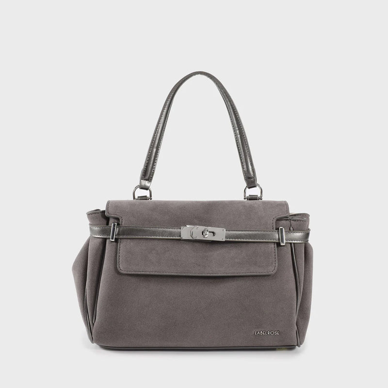 Label Rose Borsa a tracolla HARPER - GRIGIO