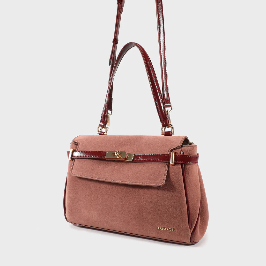 Label Rose Borsa a tracolla HARPER - BORDEAUX