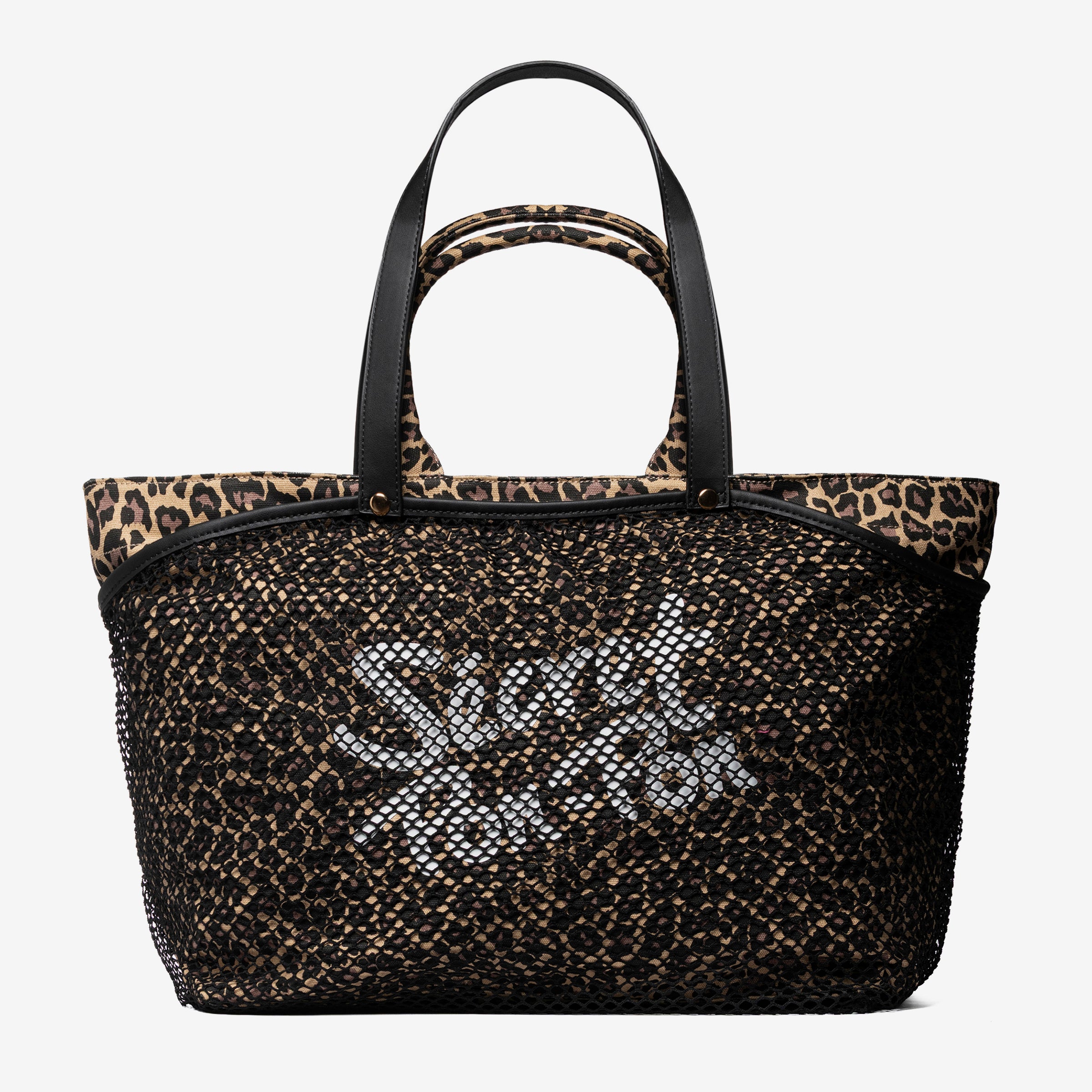 Secret Pon Pon Borsa a Mano City Tote Leopard