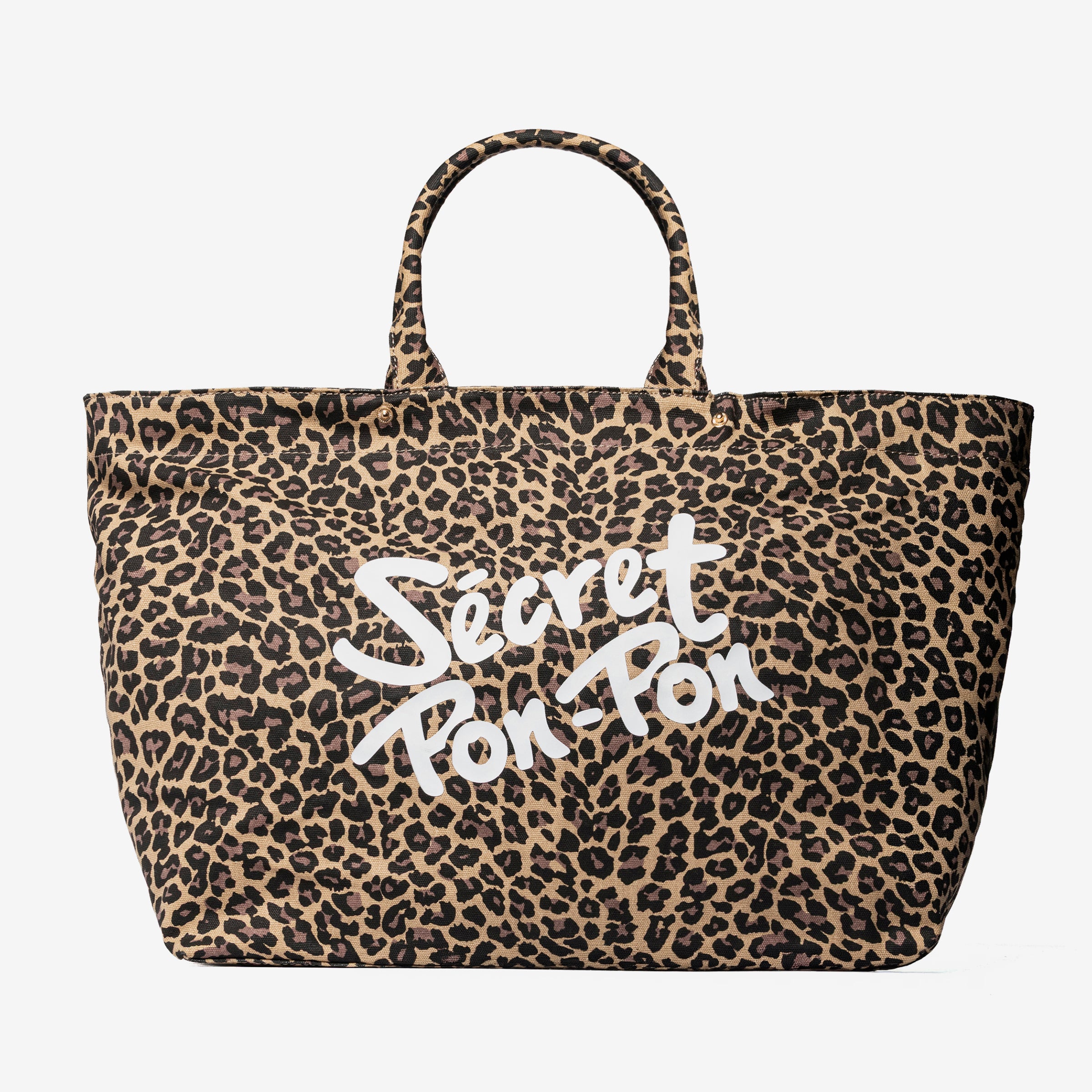 Secret Pon Pon Borsa a Mano City Tote Leopard