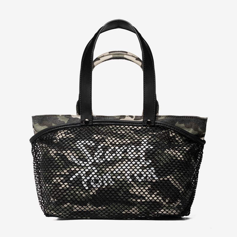 Secret Pon Pon Borsa a Mano City Tote M Verde Militare