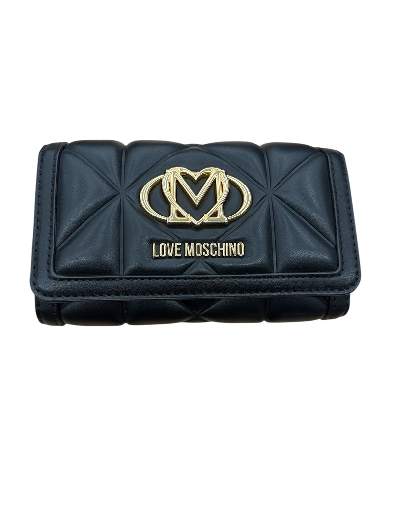 Love Moschino Portafoglio Grande Nero