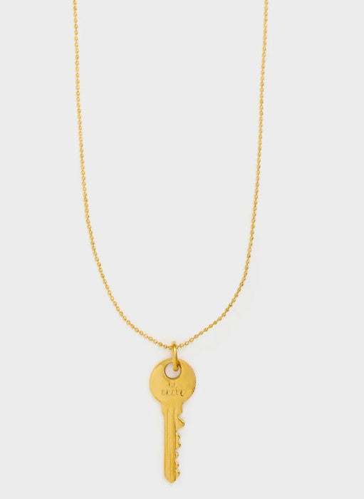 Nali' Collana Lunga Pendente Chiave Oro MECL0243