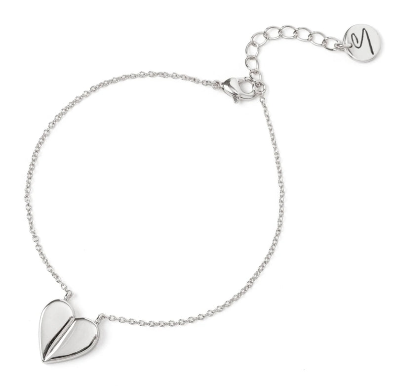 Sodini Bijoux Bracciale sottile e cuore #Sharethelove - Argento 842406A