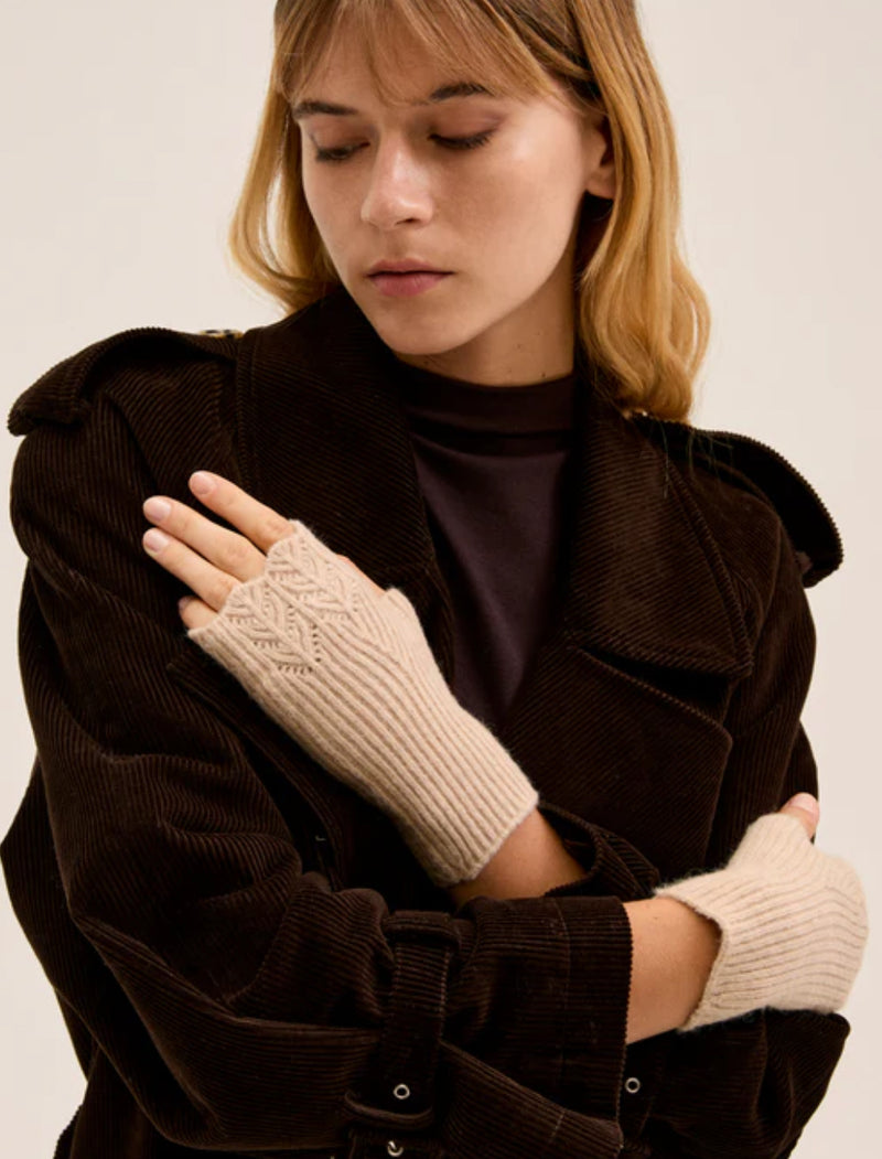 NALÌ GUANTI JULIA SENZA DITA RICAMATI