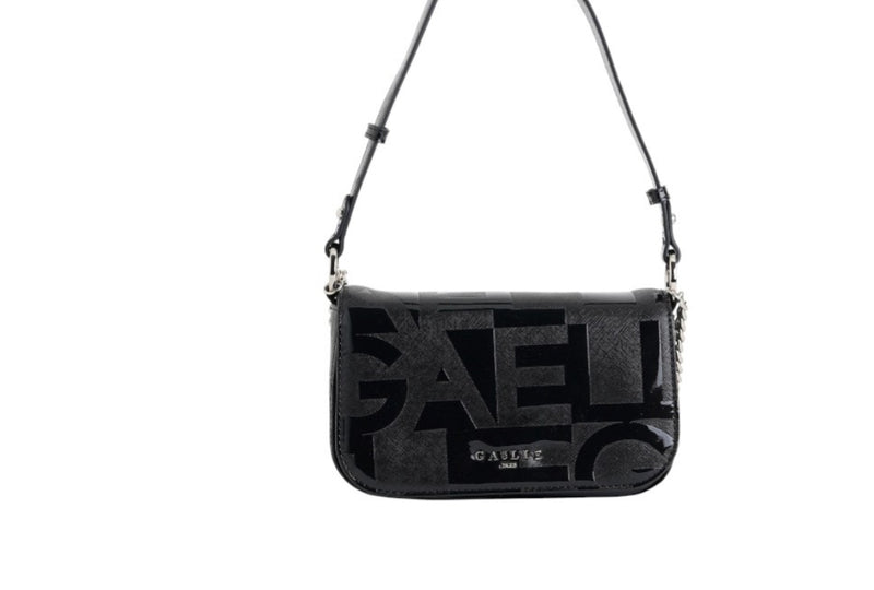 Gaelle Borsa Lucida A Tracolla Nera GAACW02501