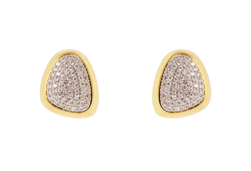 Sodini Orecchini pavè in cornice Livia - Oro