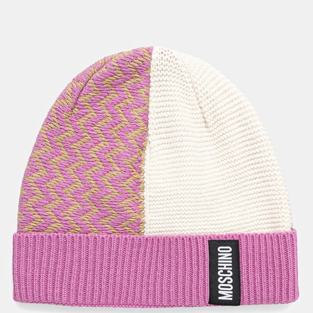 Berretto in lana Rosa