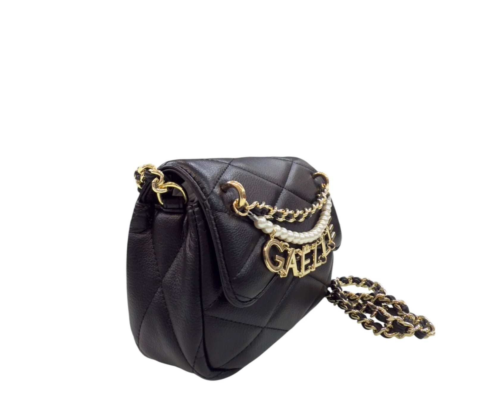 GAELLE BORSA Borsa a Tracolla E PERLE GAACW02442 NERO