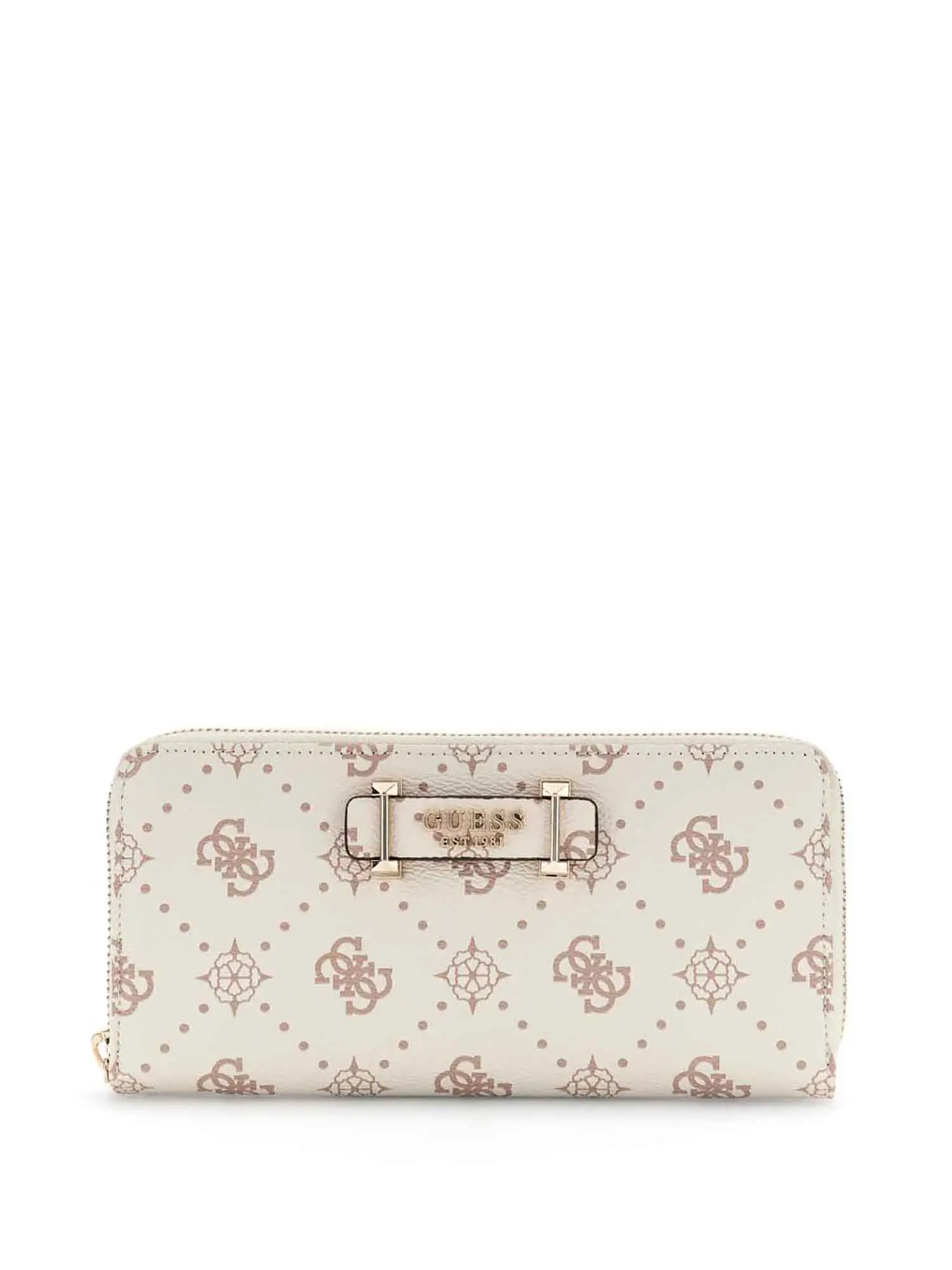 Guess Portafoglio Grande Silia Vanilla Logo