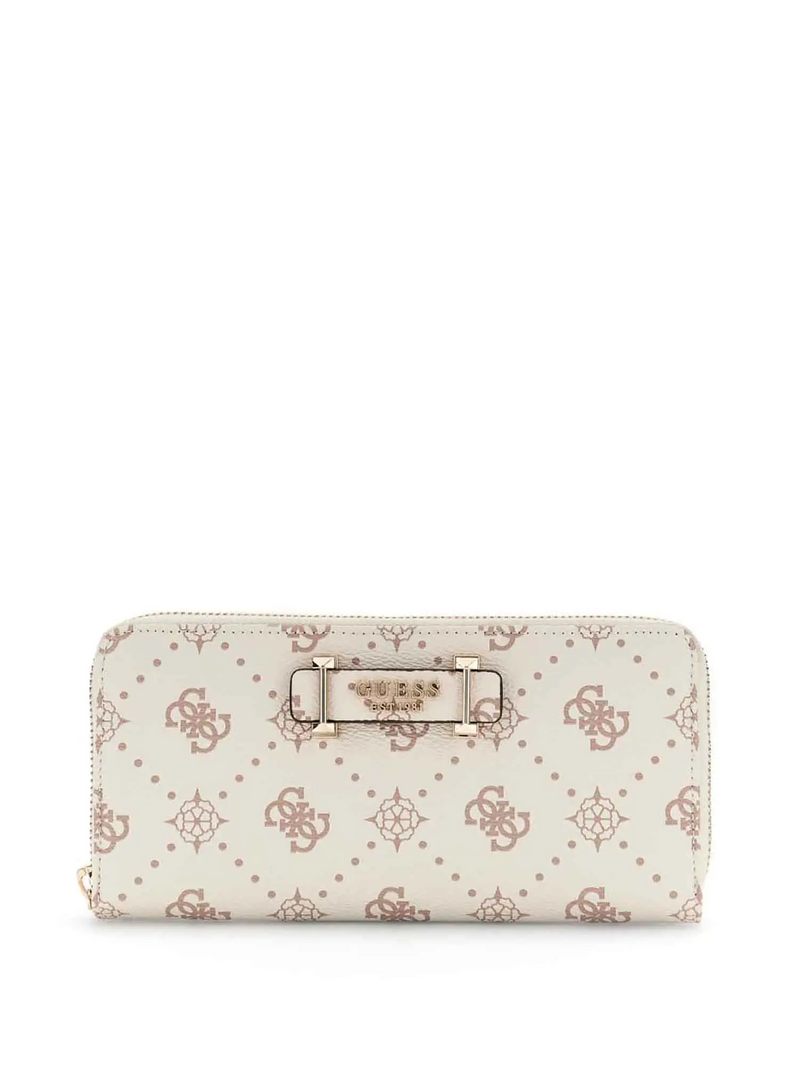 Guess Portafoglio Grande Silia Vanilla Logo