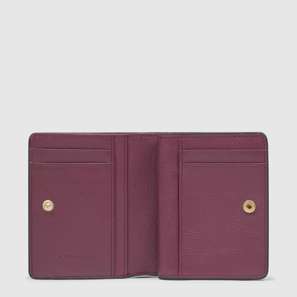 Piquadro Portafogli Mini Bordeaux