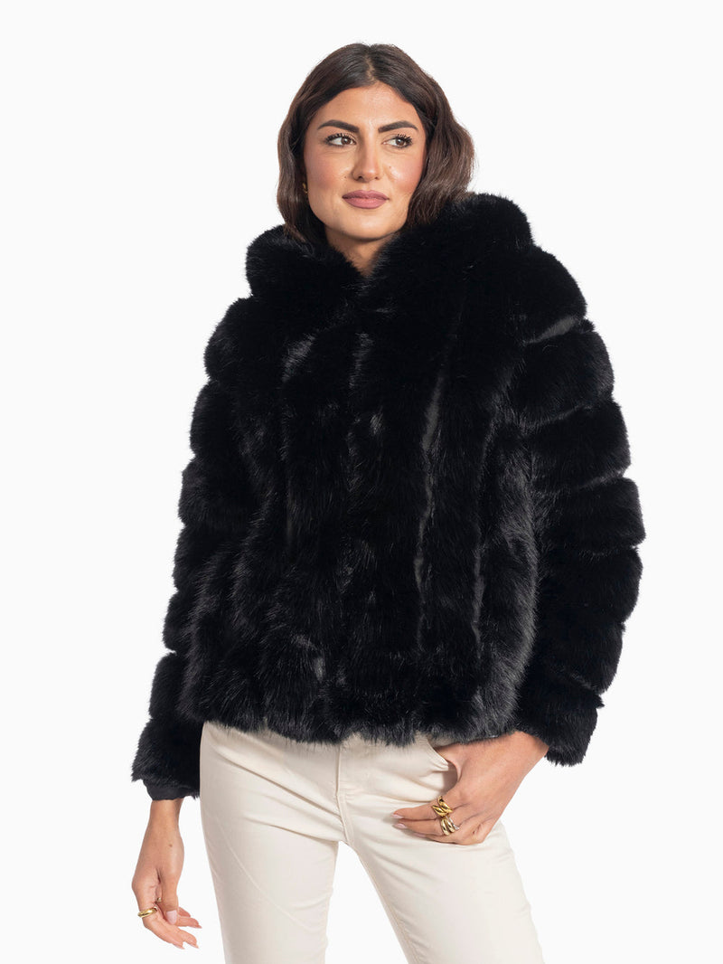 Gio Cellini Ecopelliccia Nera