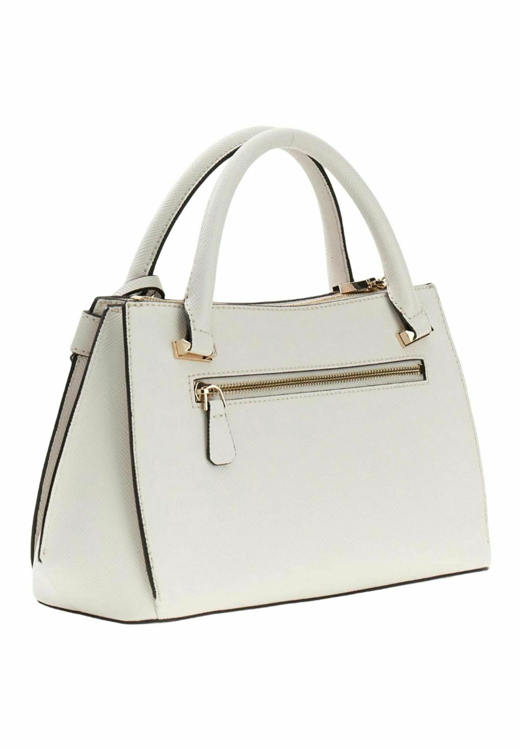Guess Borsa a mano Serenova Saffiano Off White