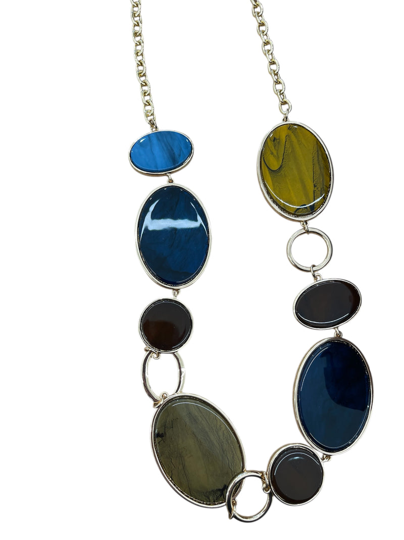 Mya Accessories Collana Lunga Con Pietre F11860