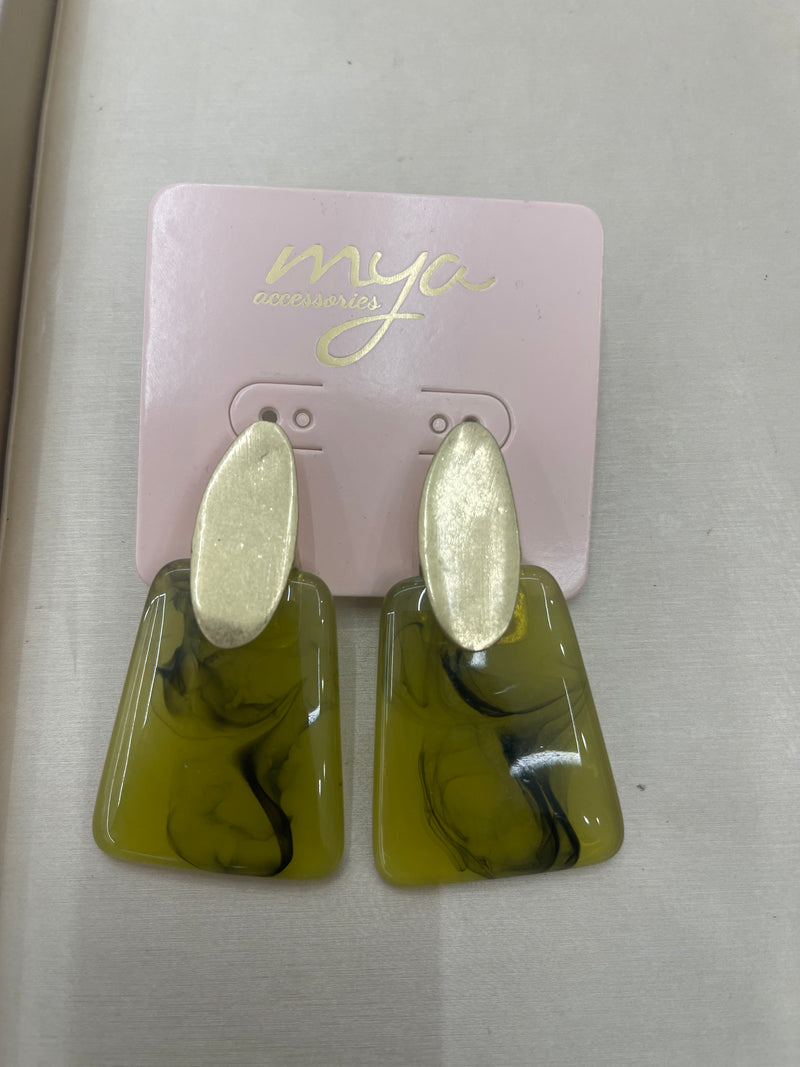 Mya Accessories Orecchini Verdi G13721