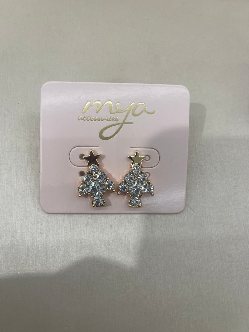 Mya Accessories Orecchini Albero di Natale G18040