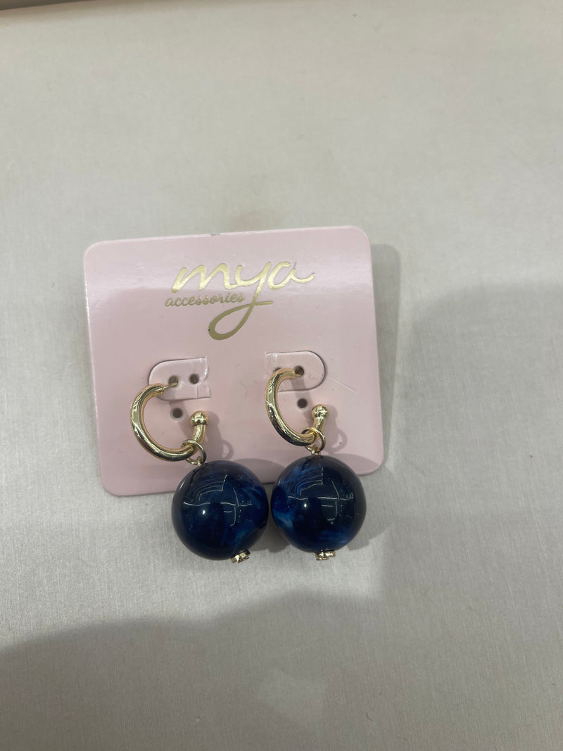 Mya Accessories Orecchini Blu G13634