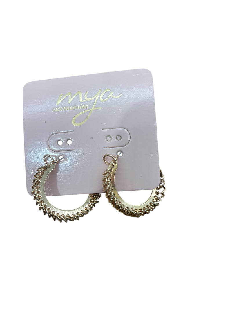 Mya Accessories Orecchini Oro A Cerchio G13160