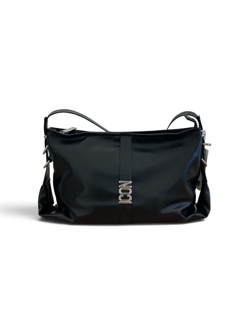 Icon Borsa a Mano + Tracolla Nera ICBS22A01