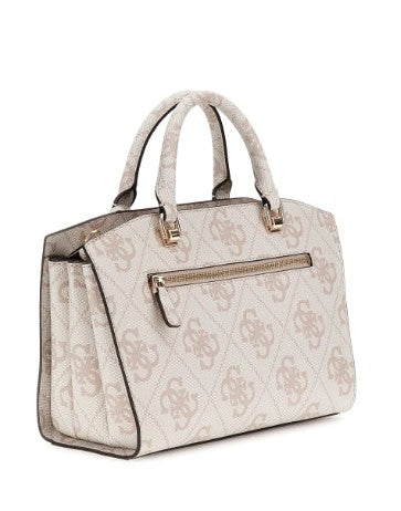 Guess Borsa a Mano Queensland Logata Rosa