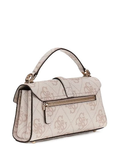 Guess Mini Borsa a Mano Queensland Logata Rosa