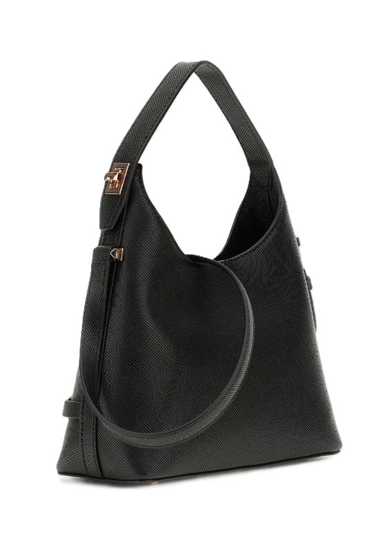 Guess Borsa a Mano Rosalba Nera