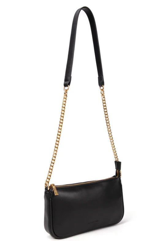 Gio Cellini Borsa a Spalla/Tracolla Nera