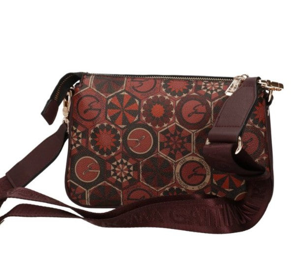 Gattinoni Borsa a Tracolla Burgundy Garnet