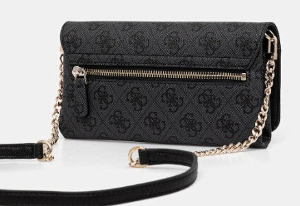 Guess Borsa a Tracolla Nera Logata