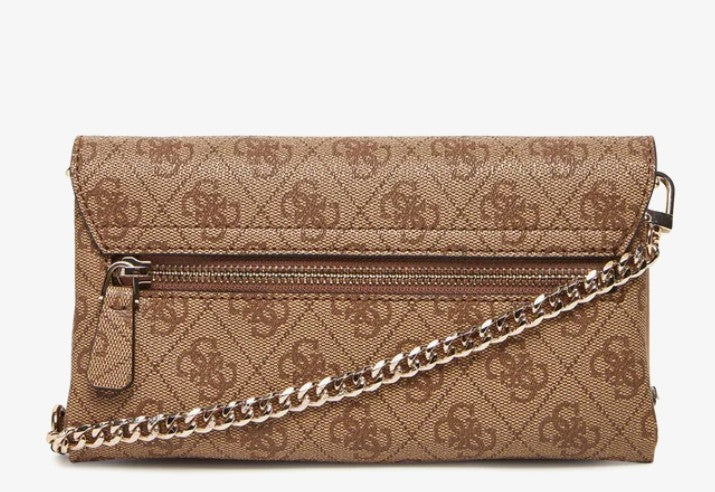 Guess Borsa Logata Marrone