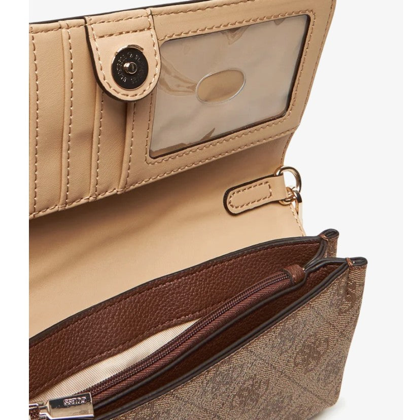 Guess Borsa Logata Marrone