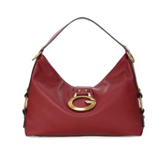 GUESS BORSA A SPALLA BORDEAUX