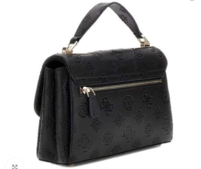 GUESS BORSA A MANO/TRACOLLA NERA
