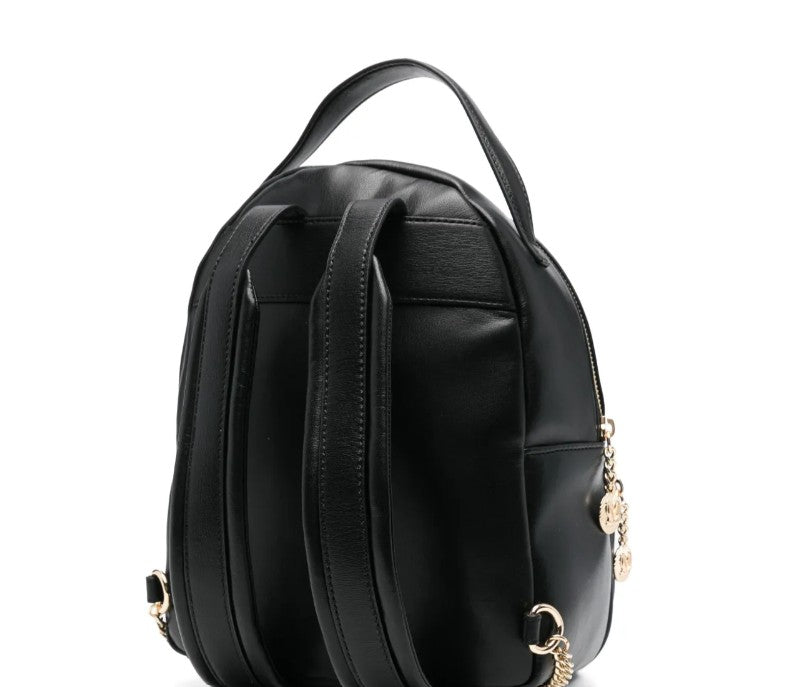 Love Moschino Zaino Nero con dettagli in oro